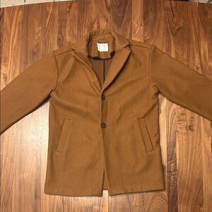 Girls Brown Fall Coat